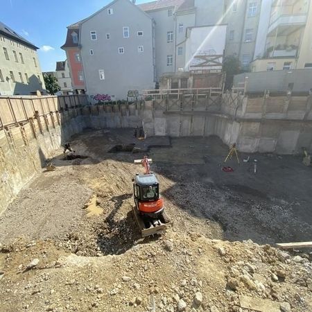 Trägerbohlverbau Weimar Jakobstraße1