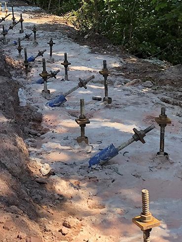 Mikropfähle, Zuganker und Verpresspfähle für Bauvorhaben